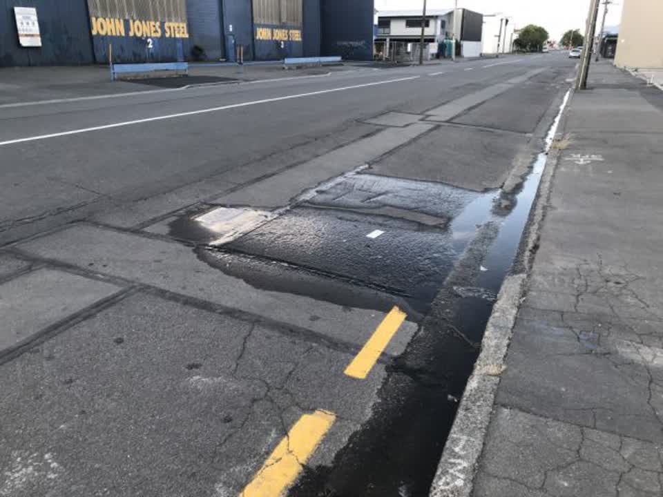 The photograph attached to this water supply report