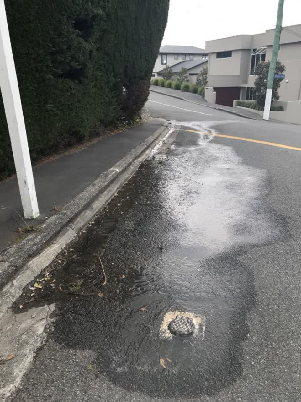 The photograph attached to this water supply report