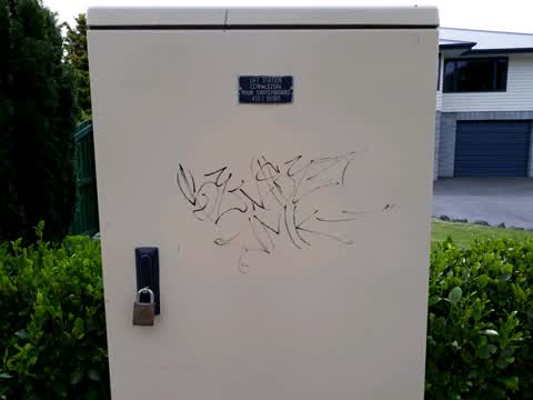 Graffiti — a report photo