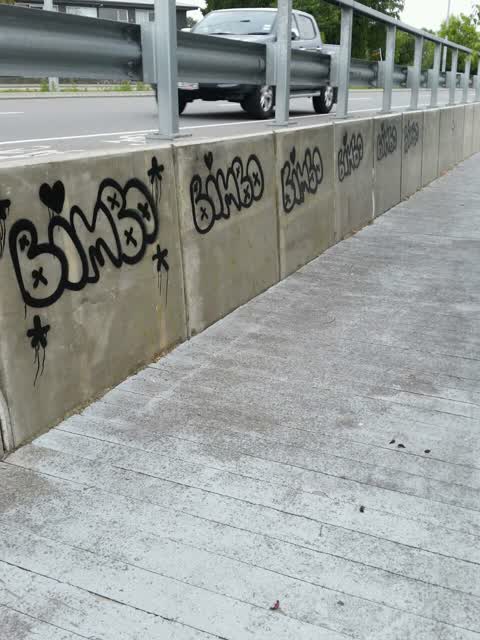 Graffiti — a report photo