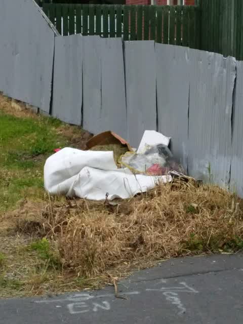 Rubbish/Recycling, a report photo