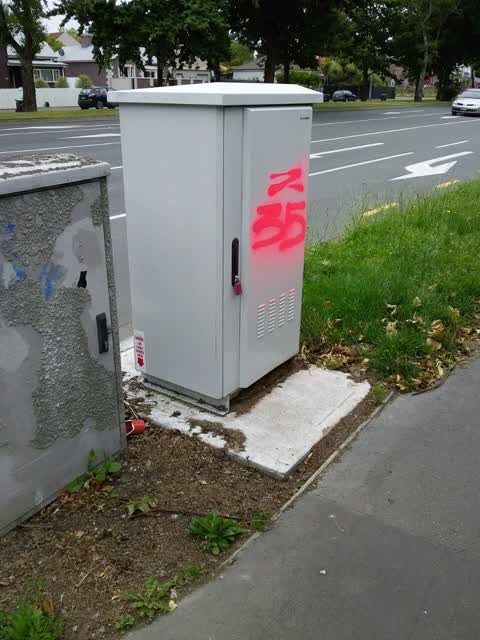 Graffiti, a report photo