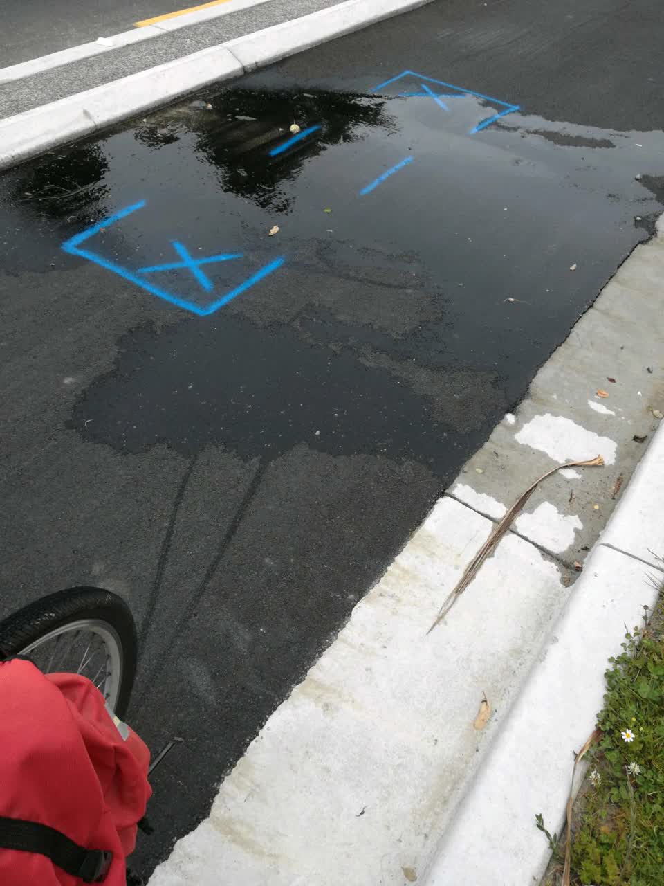 The photograph attached to this water supply report