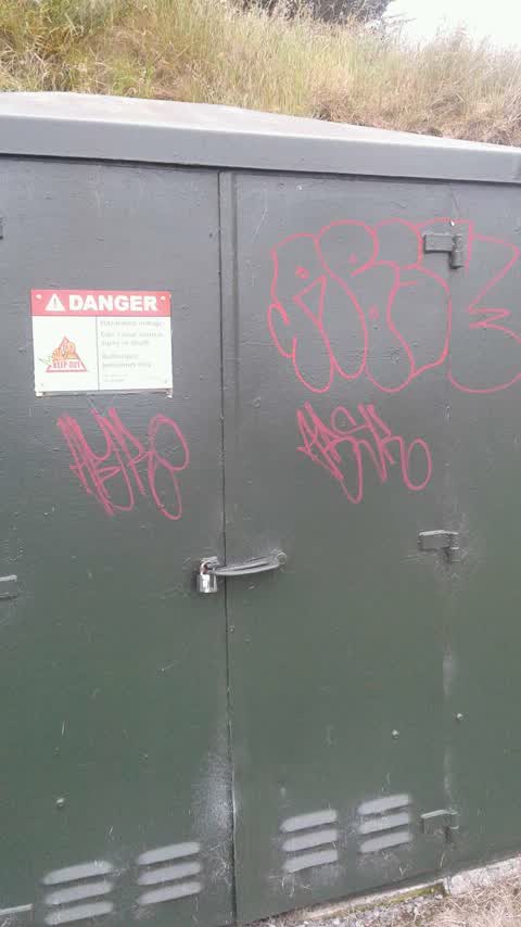 Graffiti, a report photo