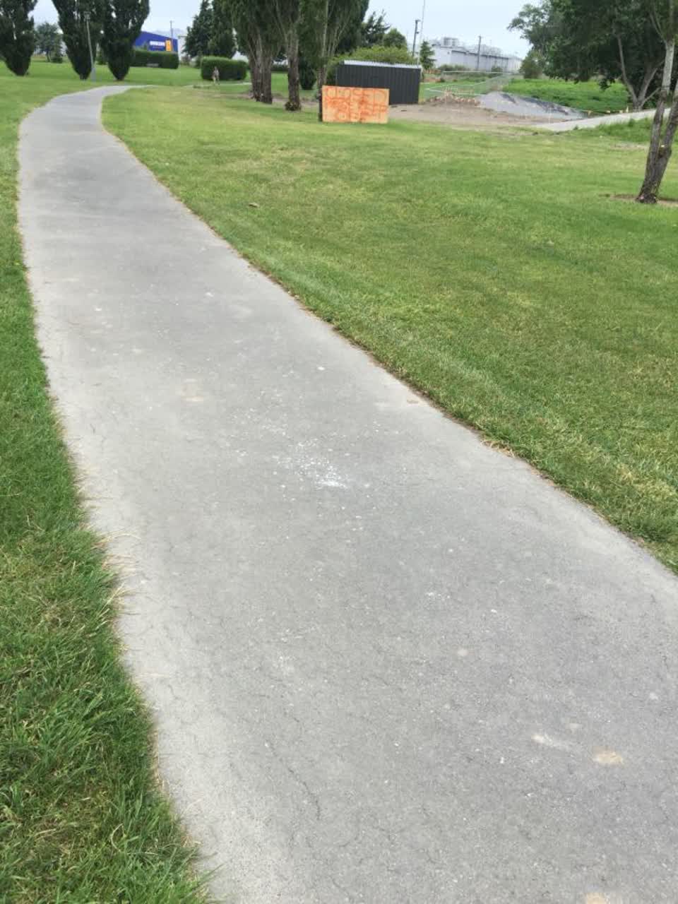The photograph attached to this parks report