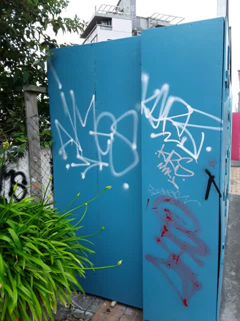 Graffiti — a report photo