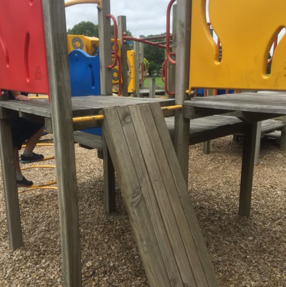 The photograph attached to this parks report