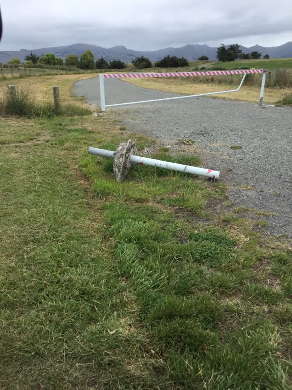 The photograph attached to this parks report