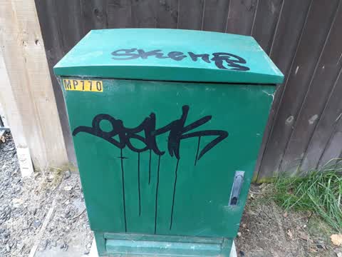 Graffiti, a report photo