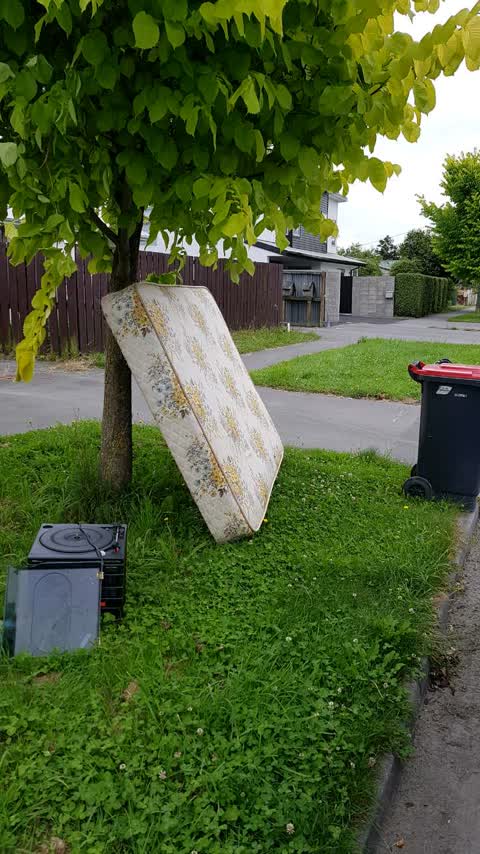 Rubbish/Recycling, a report photo