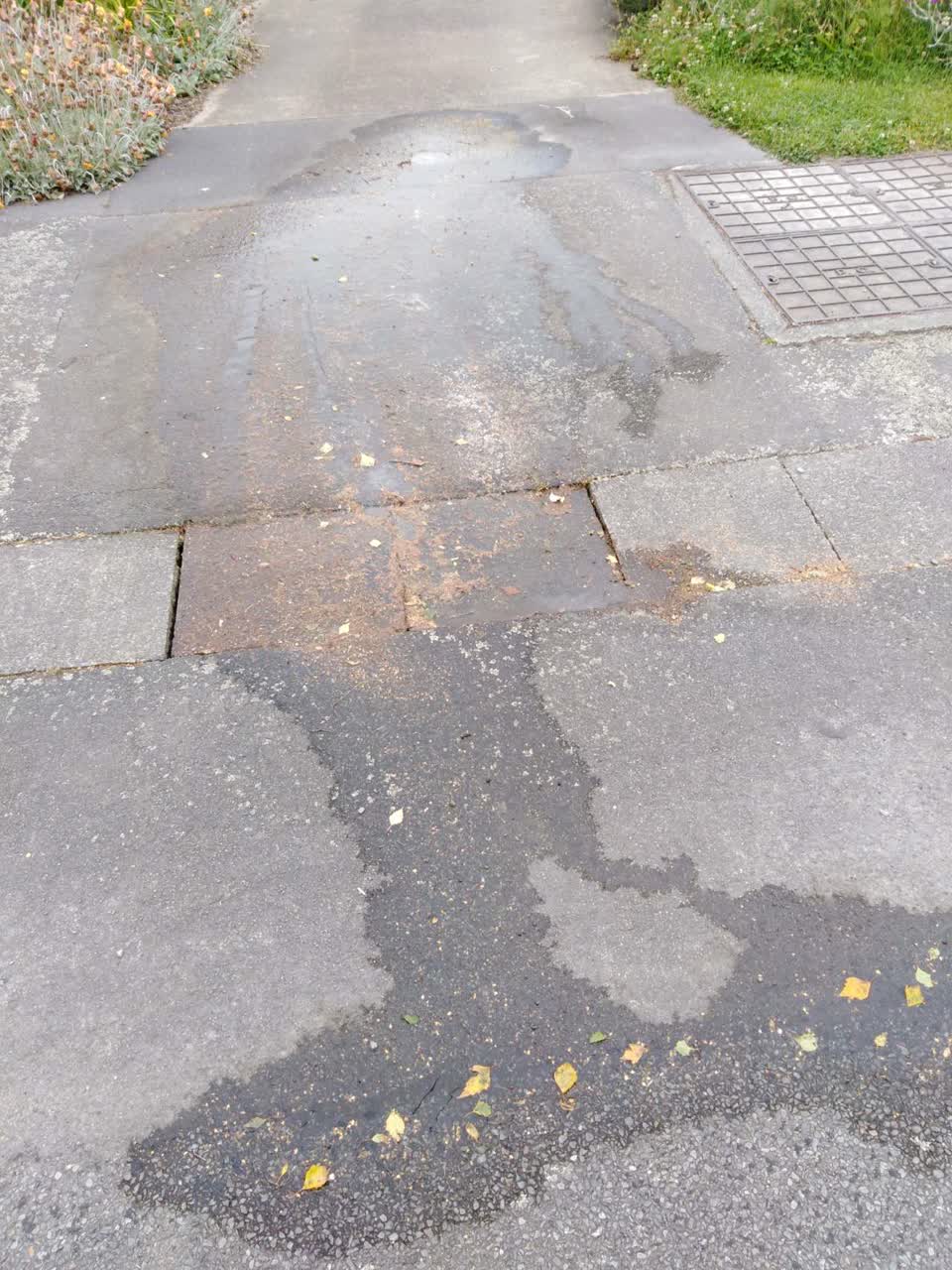 The photograph attached to this water supply report