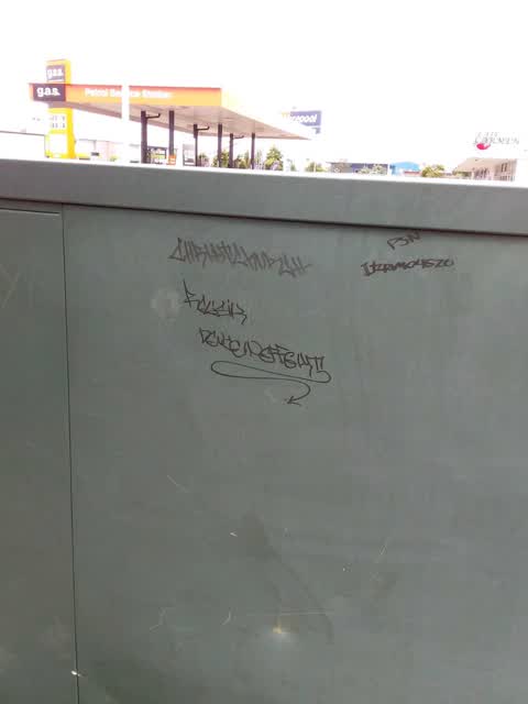 Graffiti — a report photo