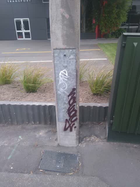 Graffiti, a report photo