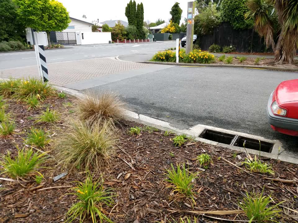 The photograph attached to this wastewater/stormwater report