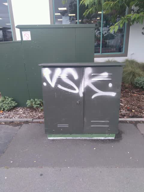 Graffiti, a report photo