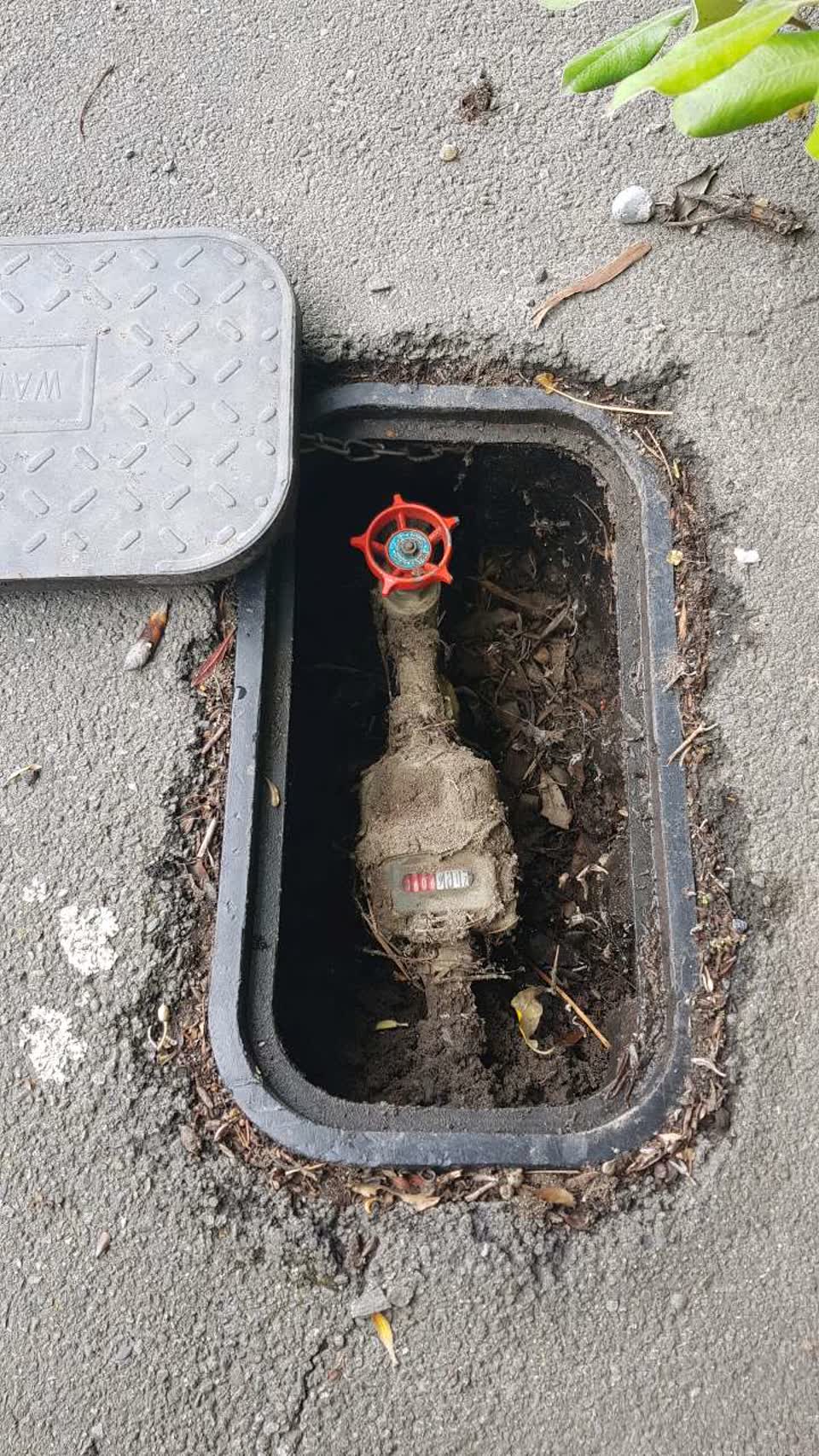 The photograph attached to this water supply report