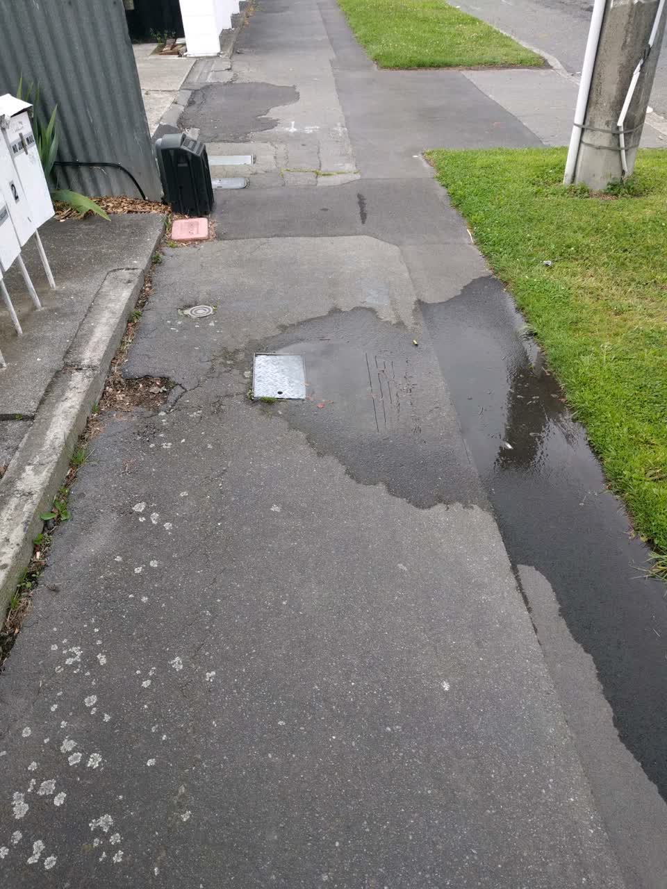 The photograph attached to this water supply report