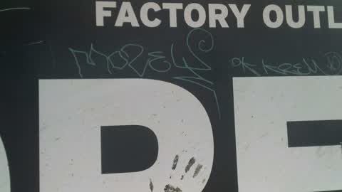 Graffiti, a report photo