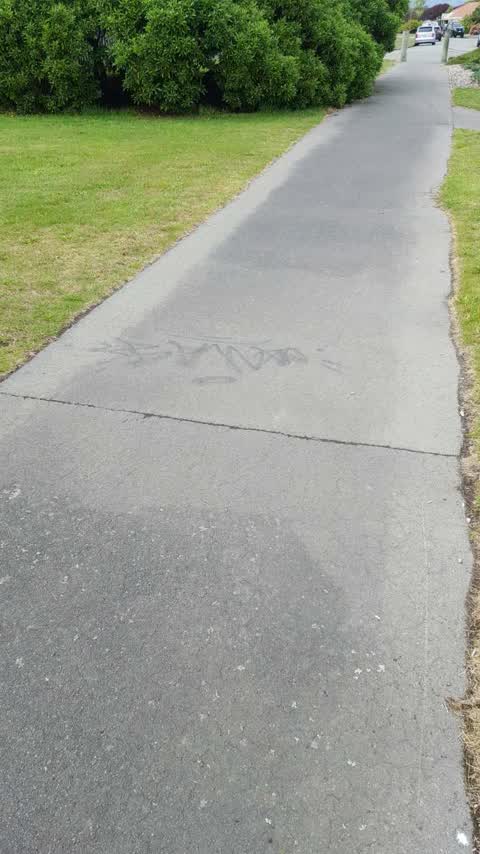 Graffiti, a report photo