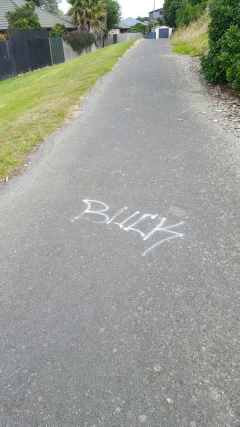 Graffiti, a report photo