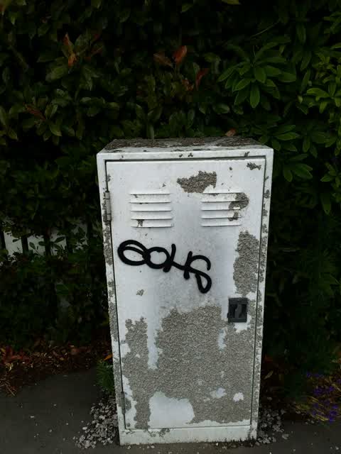 Graffiti, a report photo