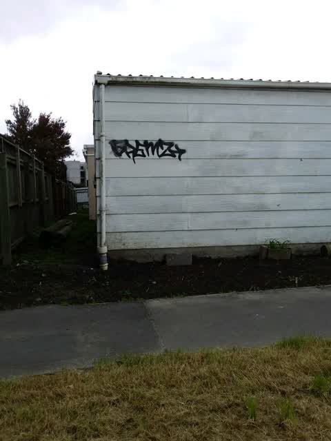 Graffiti, a report photo