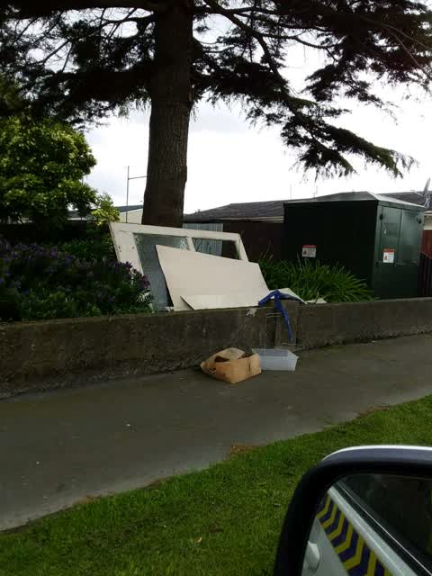 Rubbish/Recycling — a report photo