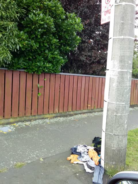 Rubbish/Recycling, a report photo
