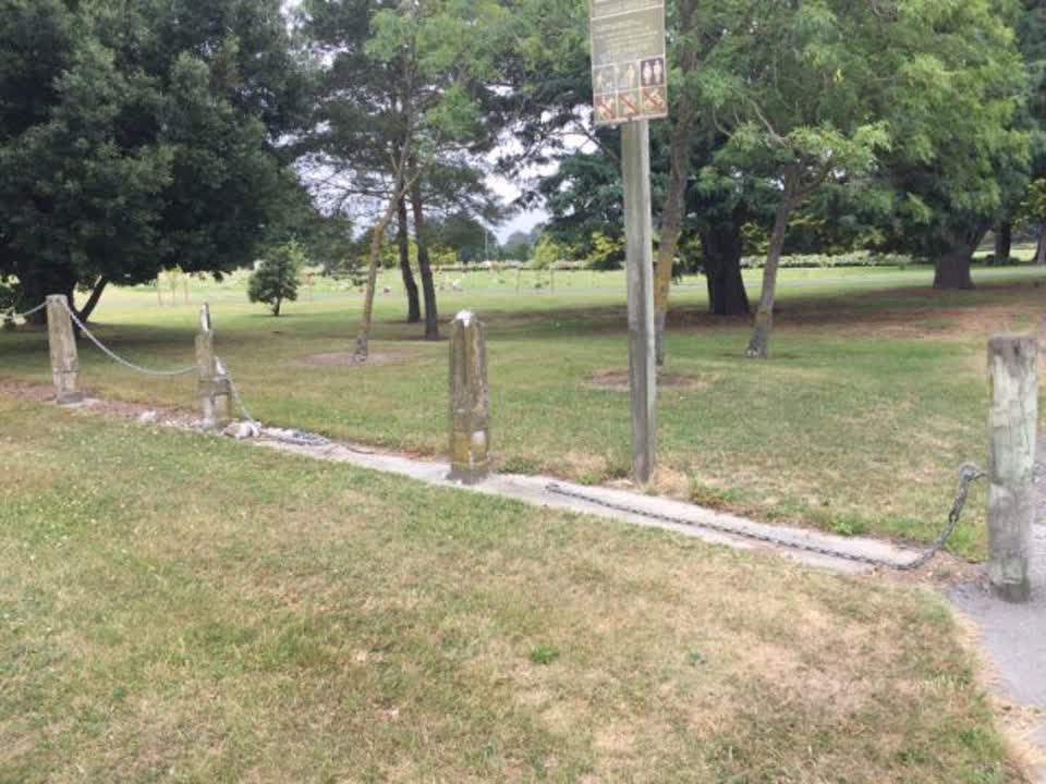 The photograph attached to this parks report