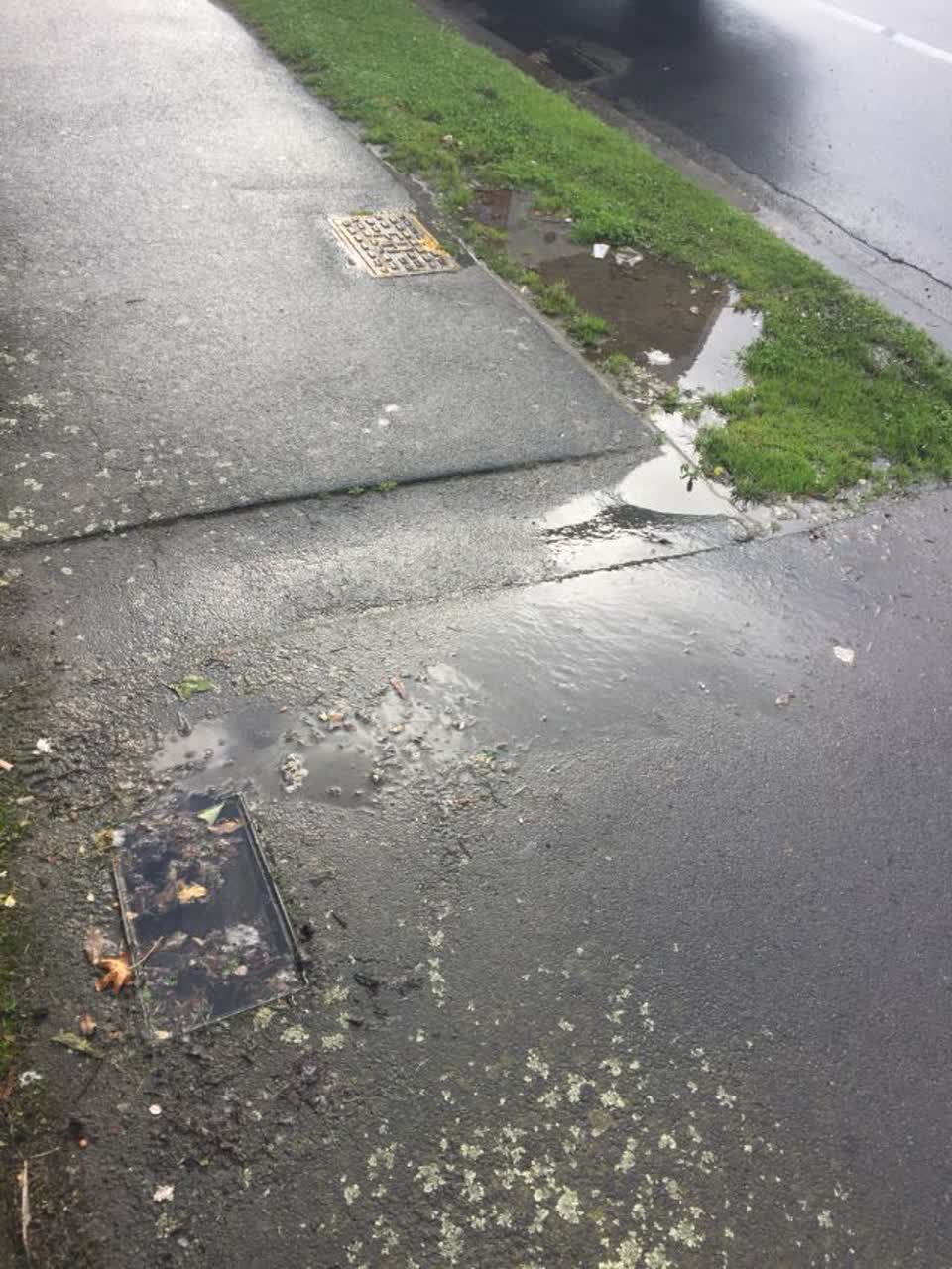 The photograph attached to this water supply report