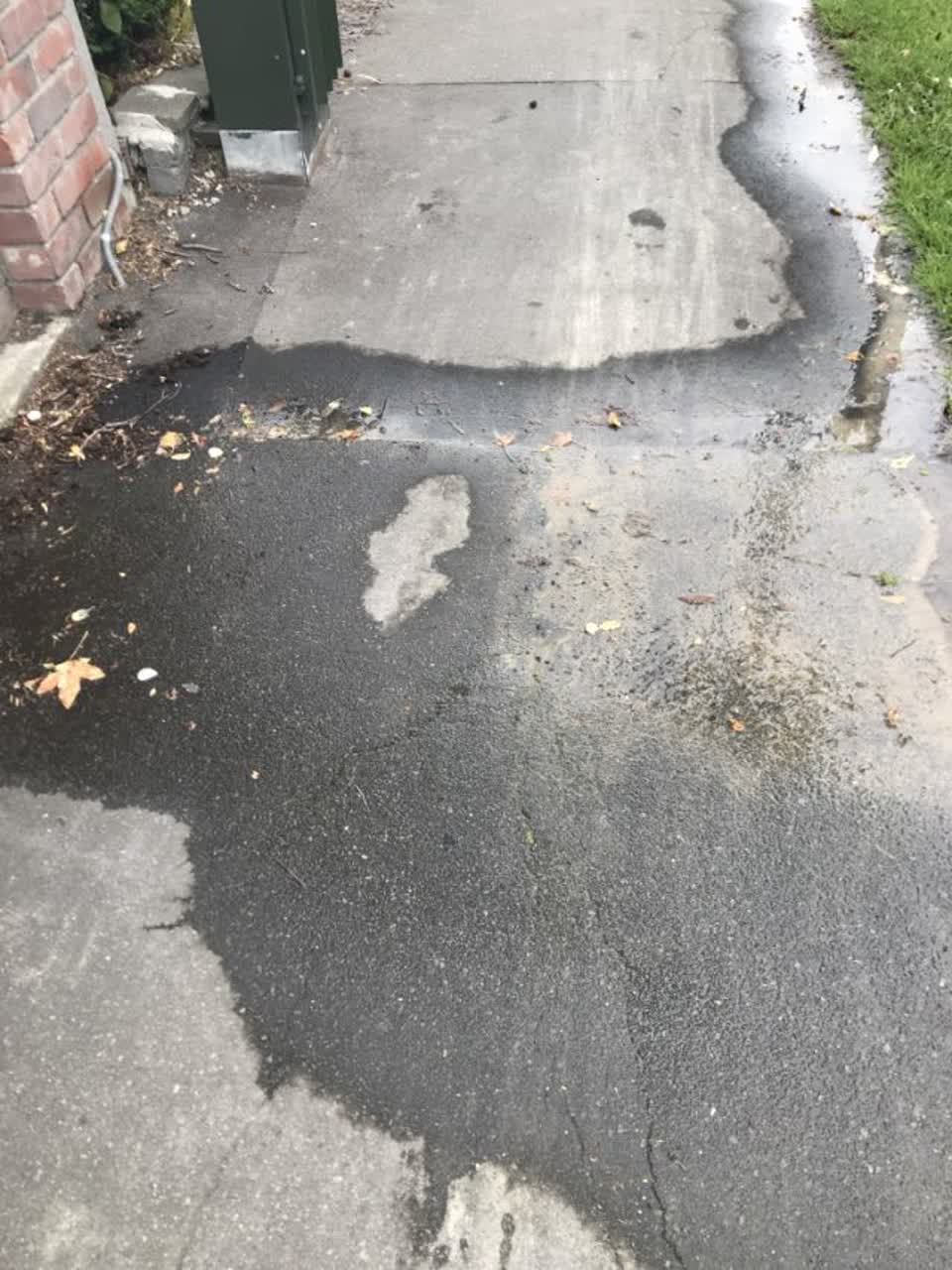 The photograph attached to this water supply report