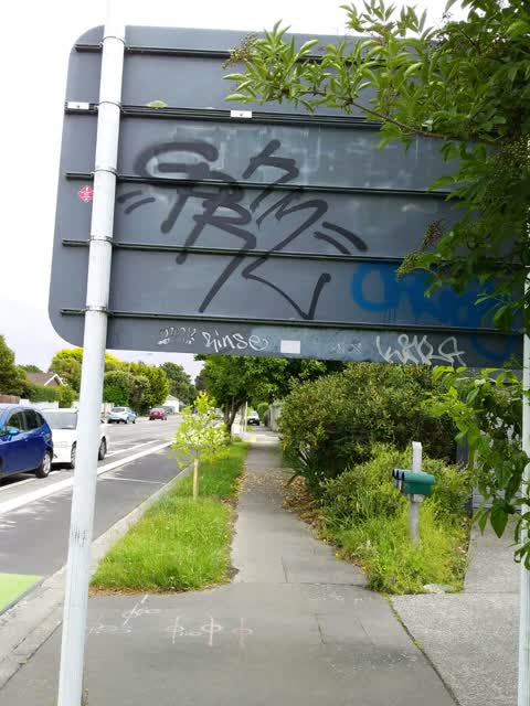 Graffiti, a report photo