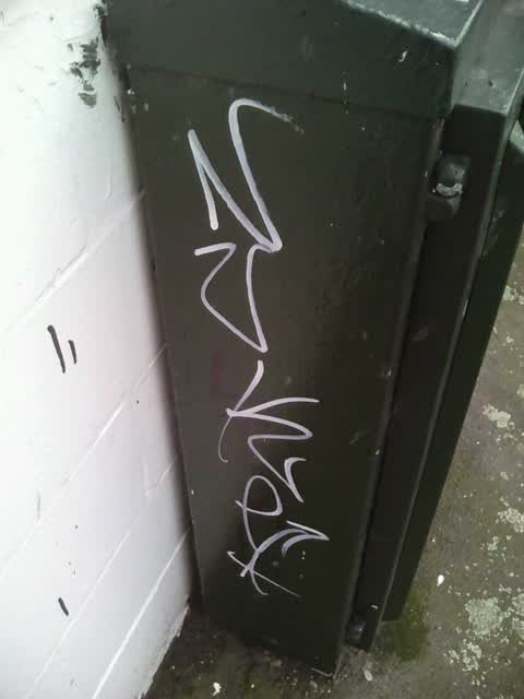 Graffiti, a report photo