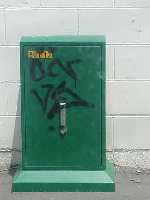 Graffiti, a report photo