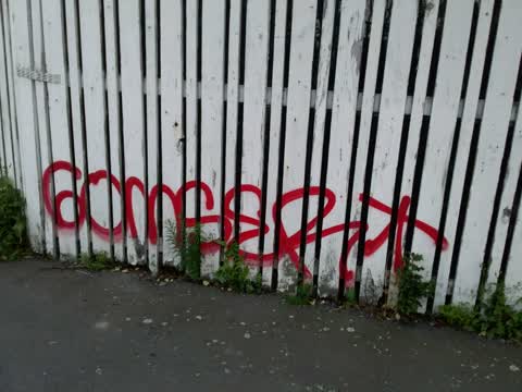 Graffiti, a report photo