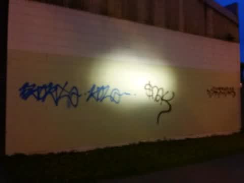 Graffiti, a report photo