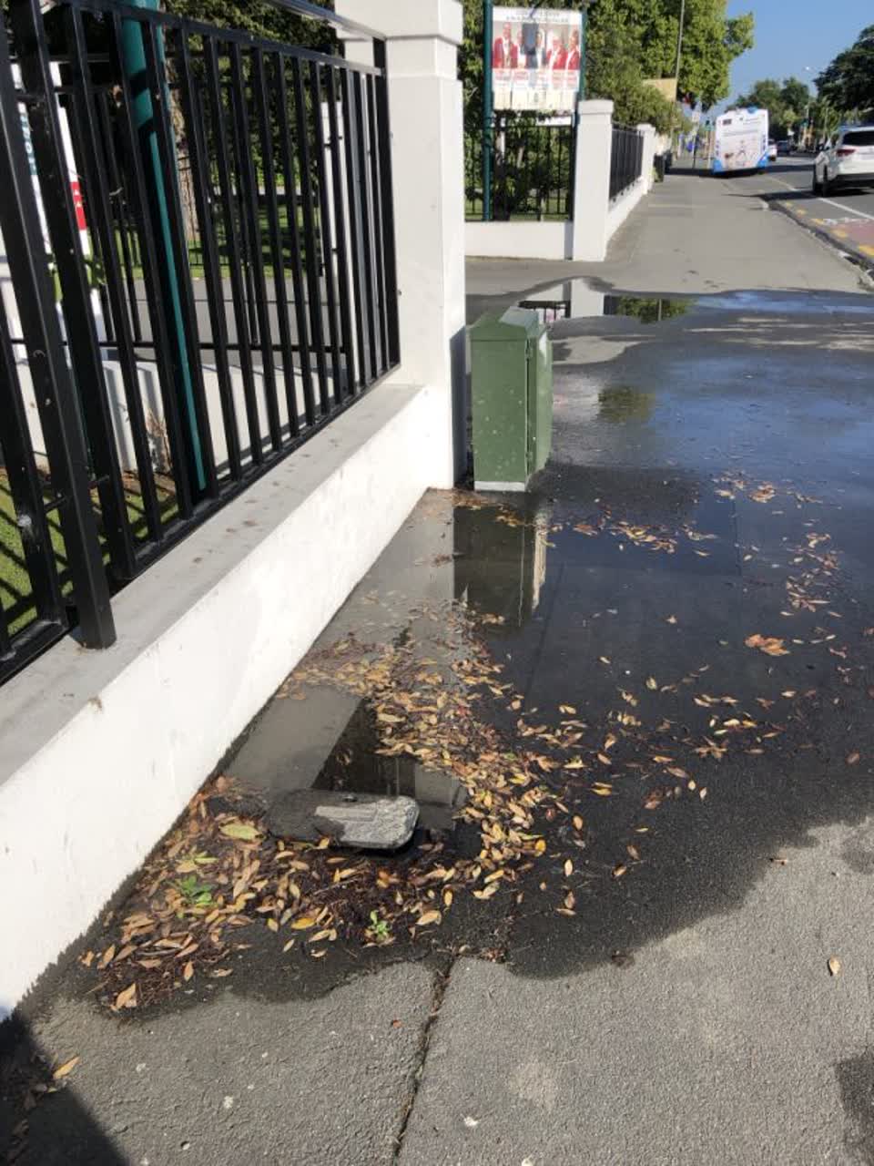 The photograph attached to this water supply report
