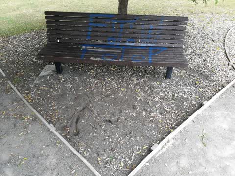 Graffiti — a report photo