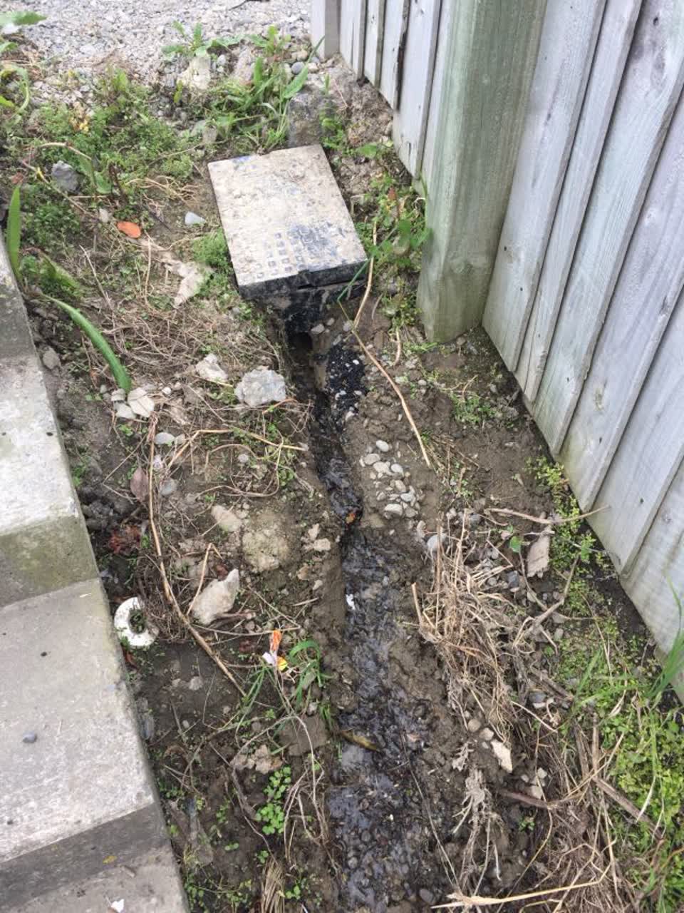 The photograph attached to this water supply report