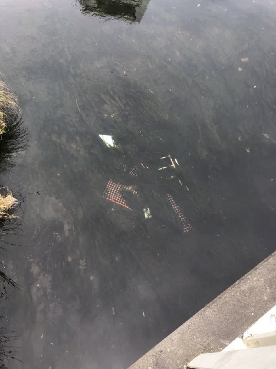 The photograph attached to this wastewater/stormwater report