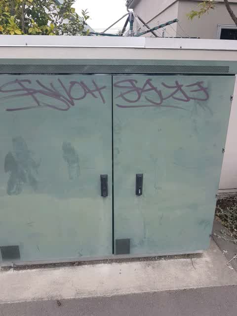 Graffiti, a report photo