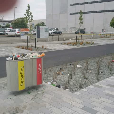 Rubbish/Recycling — a report photo