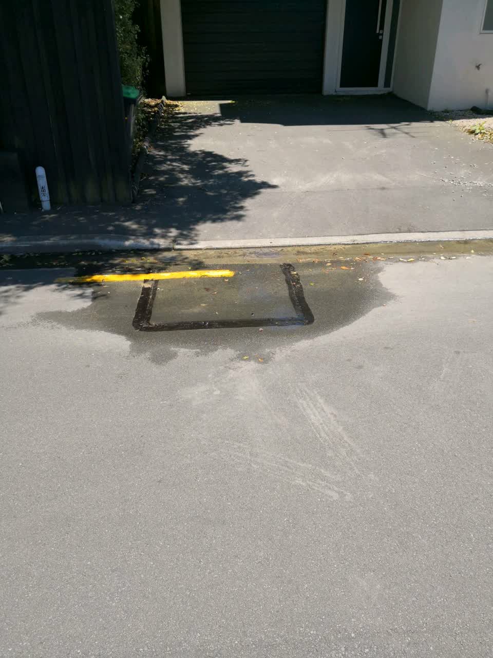 The photograph attached to this water supply report