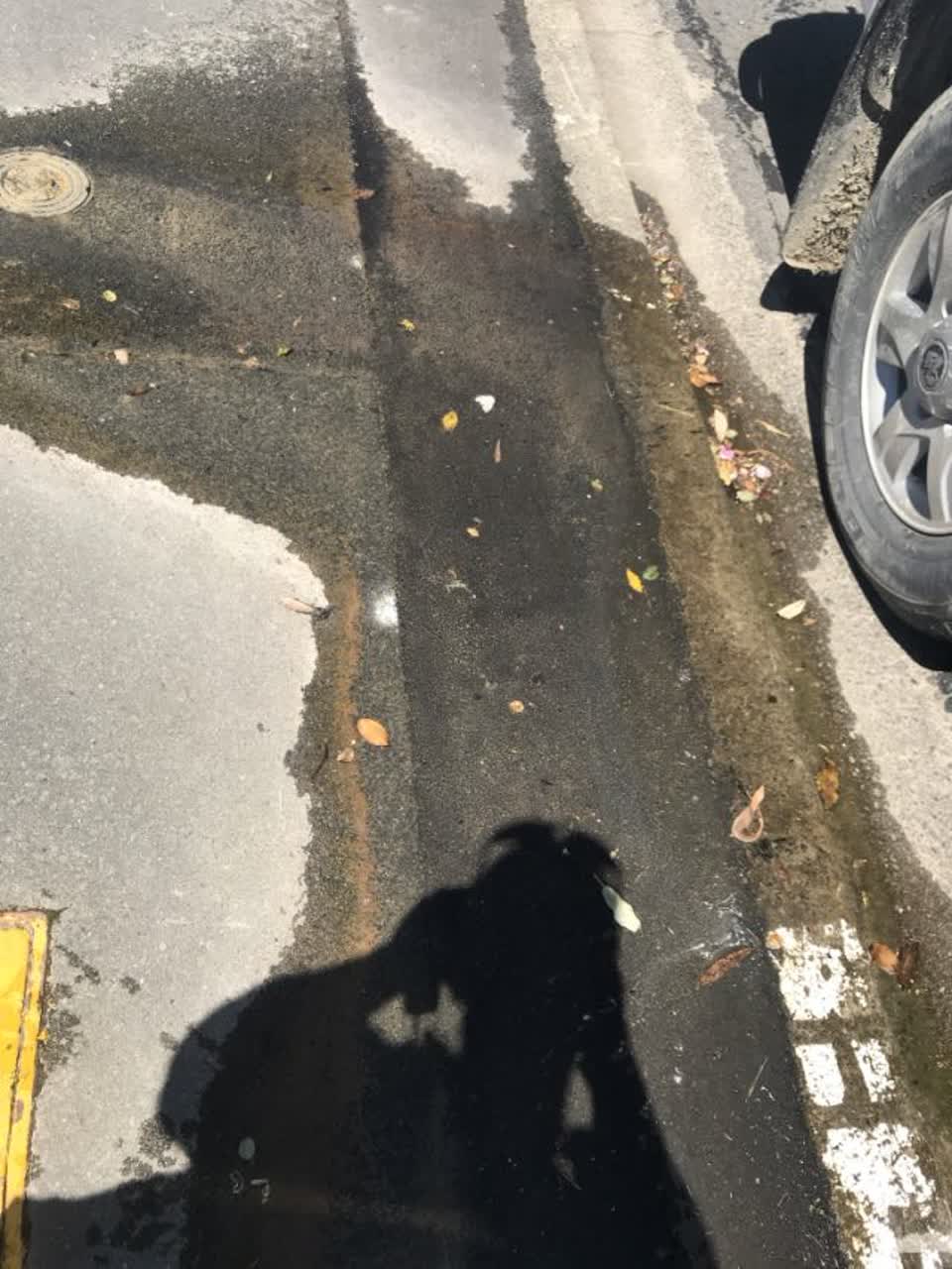 The photograph attached to this water supply report