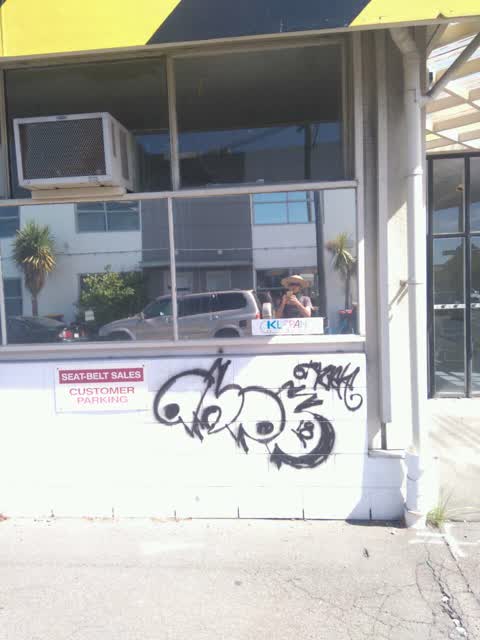 Graffiti, a report photo