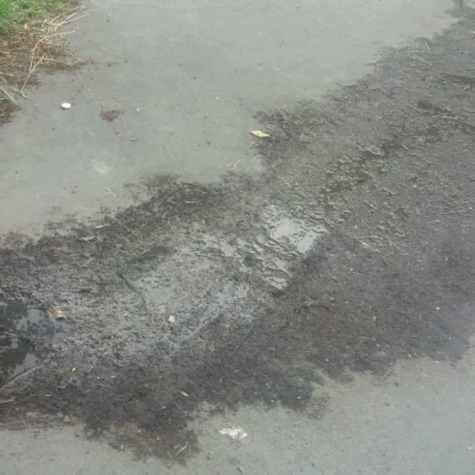 The photograph attached to this water supply report