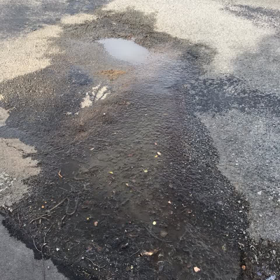 The photograph attached to this water supply report