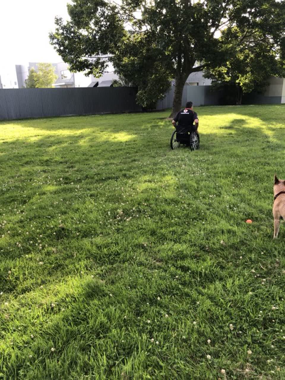 The photograph attached to this parks report