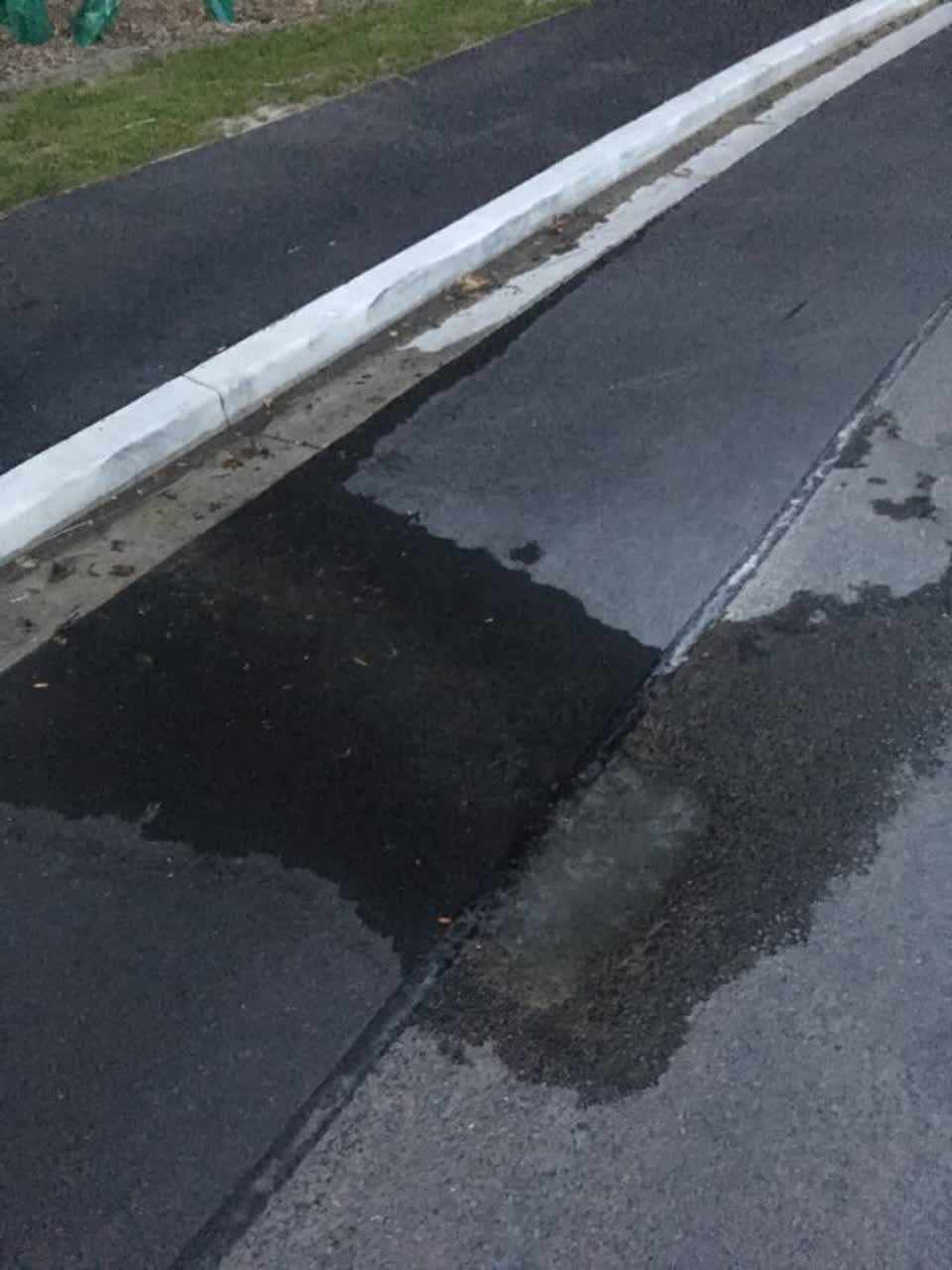 The photograph attached to this water supply report