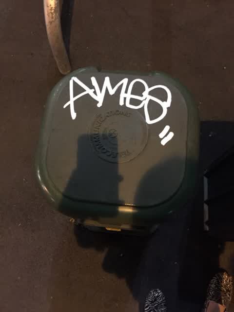 Graffiti, a report photo